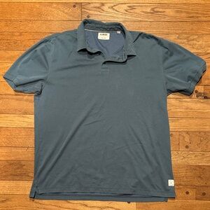 Linksoul Slate Blue Men's Polo Shirt